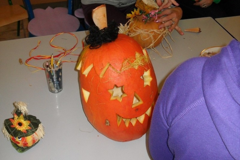 Halloweenské tvorivé dielne v škôlke 2010